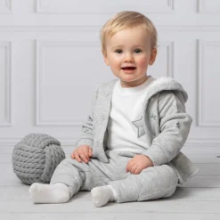 Boys Grey 3 Piece Tracksuit