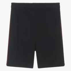 Boys Navy Blue Cotton Jersey Shorts