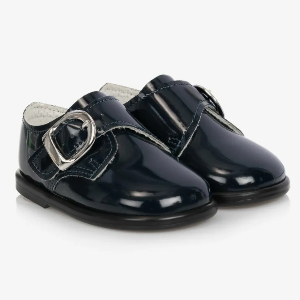 Boys Navy Blue First Walkers