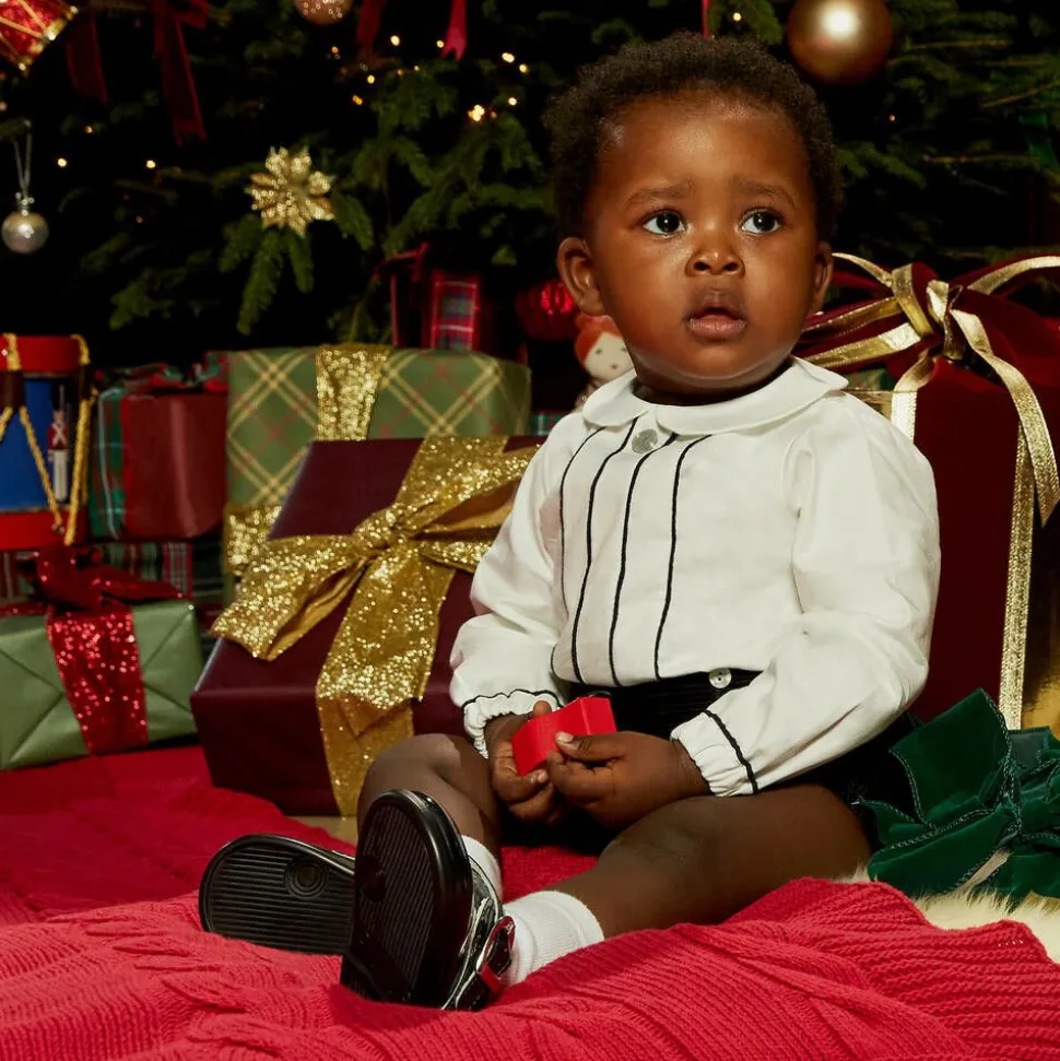 Boys Navy Blue First Walkers