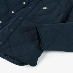 Boys Navy Blue Quilted Coat
