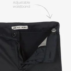 Boys Navy Blue Tuxedo Suit