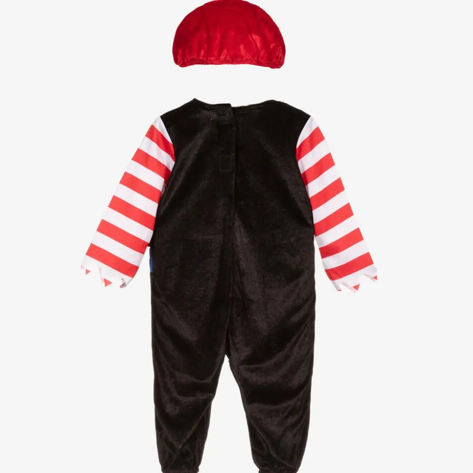 Boys Red & Black Pirate Costume