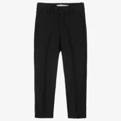 Boys Smart Black Trousers