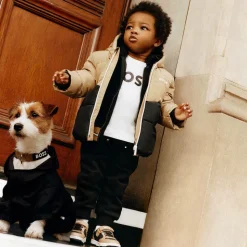 Boys White Cotton Top