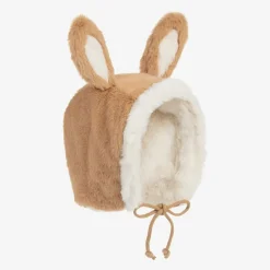 Brown Bunny Rabbit Baby Hat