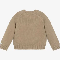 Brown Cotton Teddy Bear Sweater