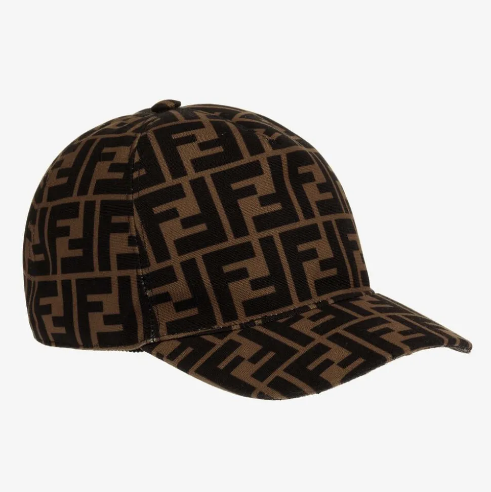 Brown FF Logo Cap