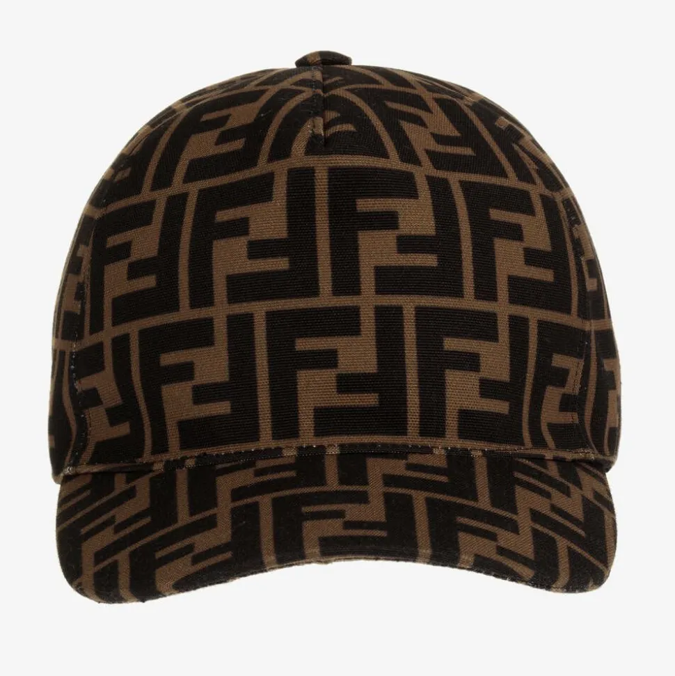 Brown FF Logo Cap