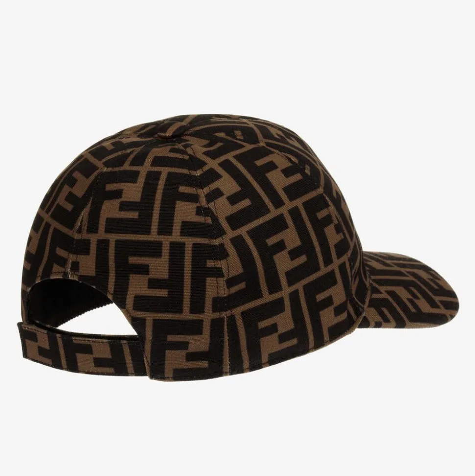 Brown FF Logo Cap