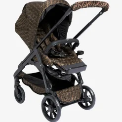 Brown FF Logo Stroller