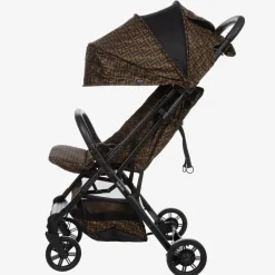 Brown FF Logo Stroller