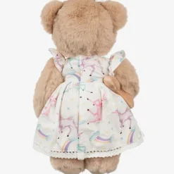 Brown Unicorn Dress Teddy Bear (34cm)