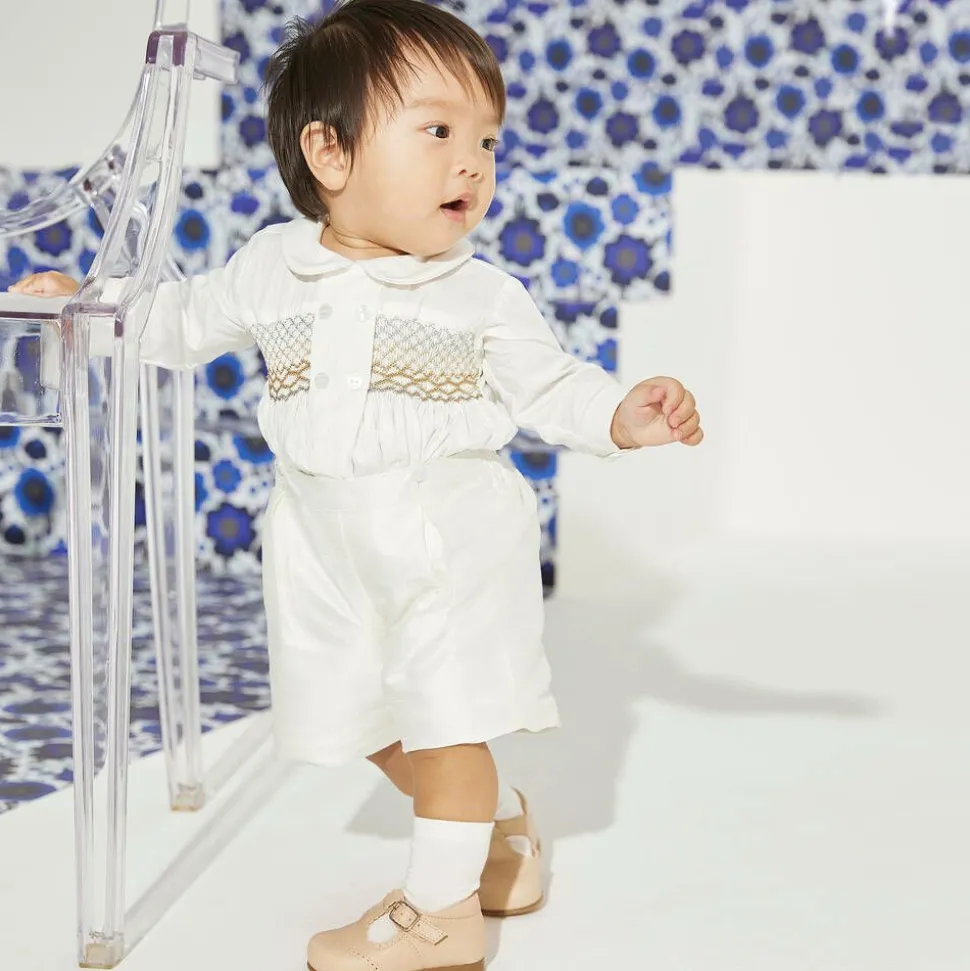 Deep Ivory Leather Shoes