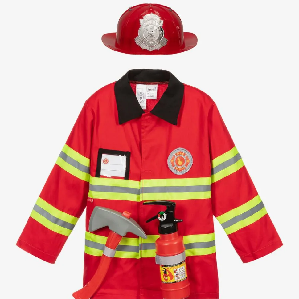 Fire Fighter Dressing-Up Set