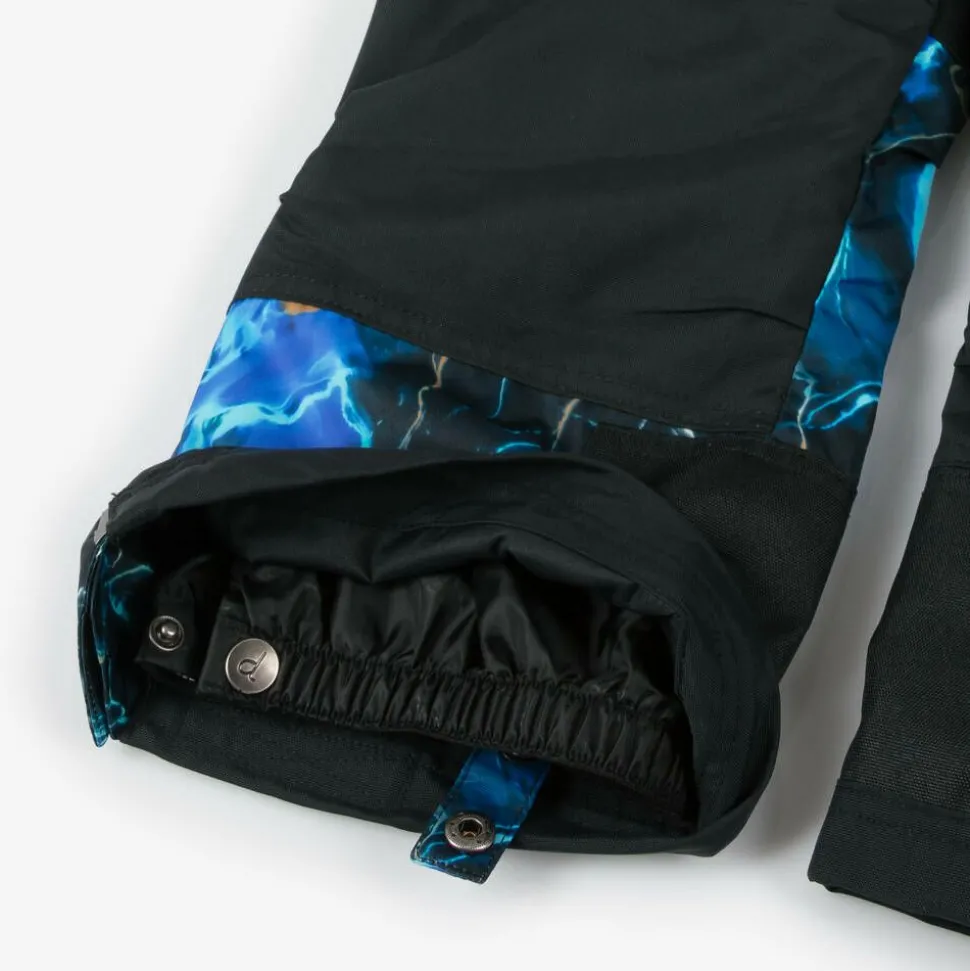 Girls Black & Blue Storm Snowsuit Set