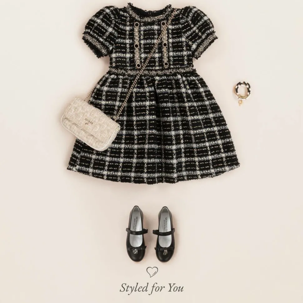 Girls Black & White Bracelets (5 Pack)