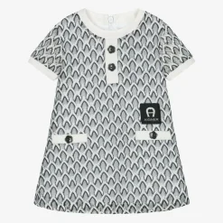 Girls Black Crochet Lace Dress