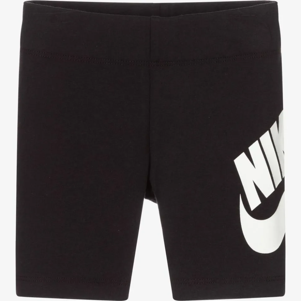 Girls Black Cycling Shorts