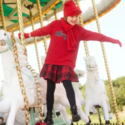 Girls Black Lace-Up Patent Boots