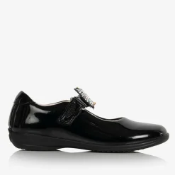 Girls Black Patent Leather Shoes