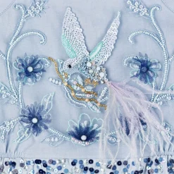 Girls Blue Bluebird Onesie Costume