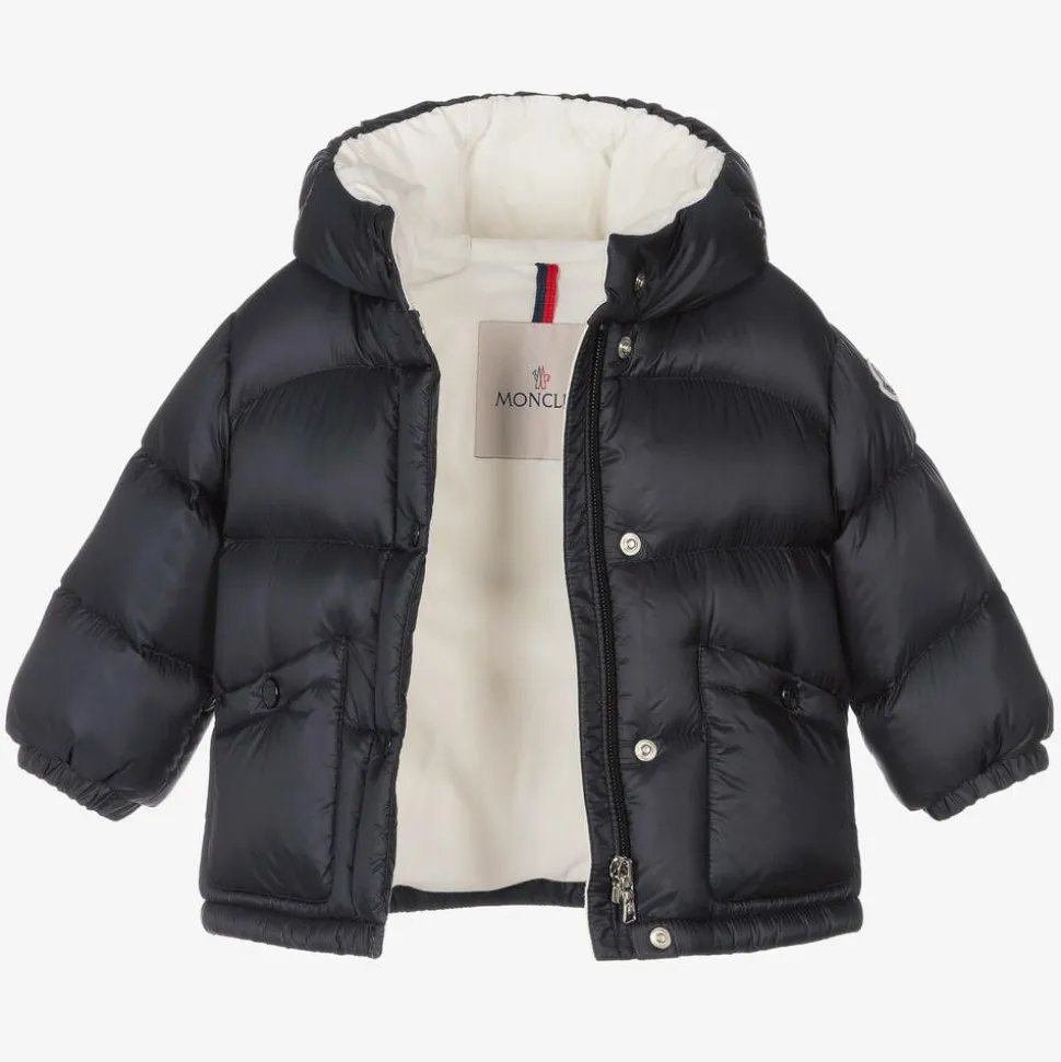 Girls Blue Down Padded Jacket