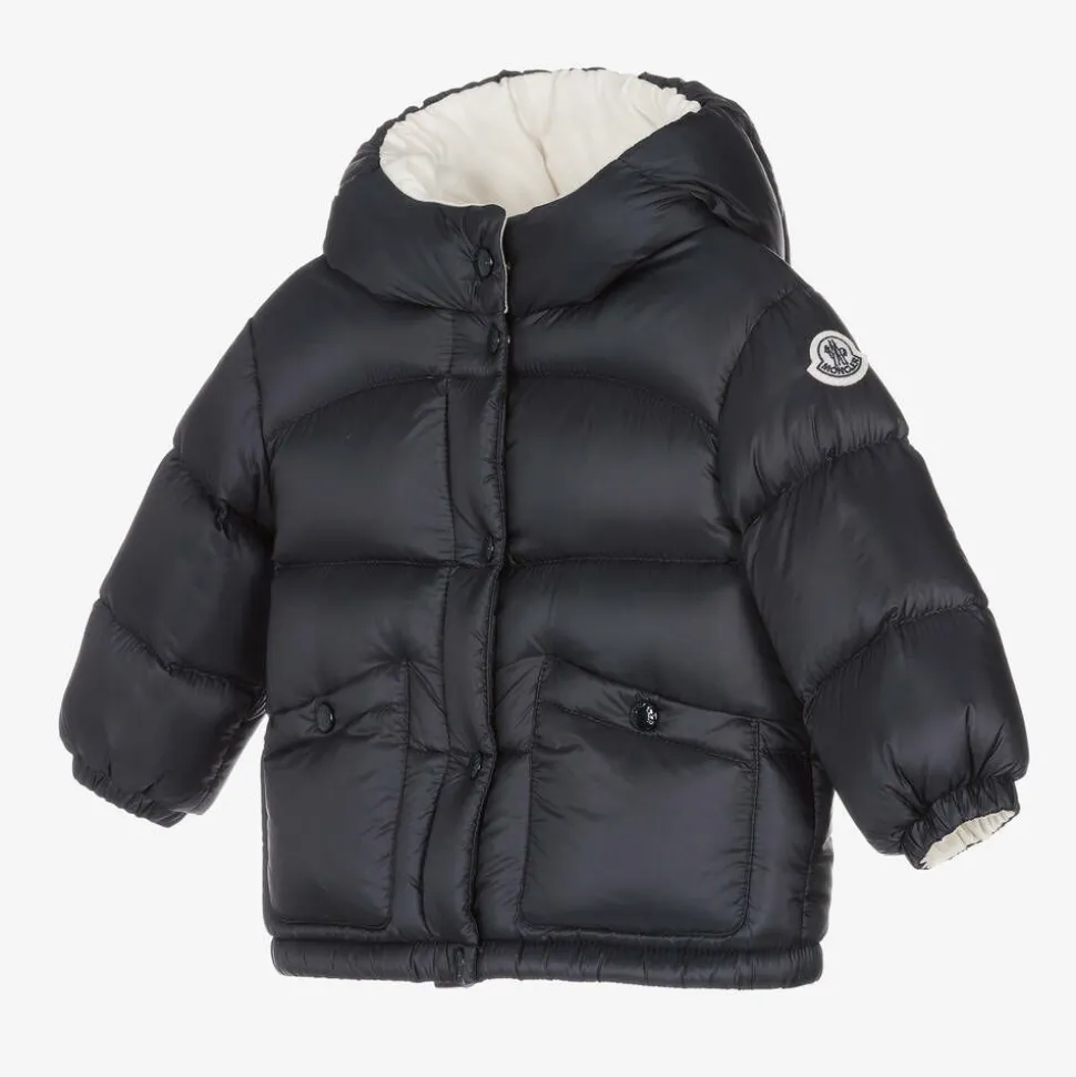 Girls Blue Down Padded Jacket