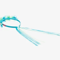 Girls Blue Mermaid Garland Hairband