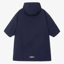 Girls Blue Water-Repellent Changing Coat