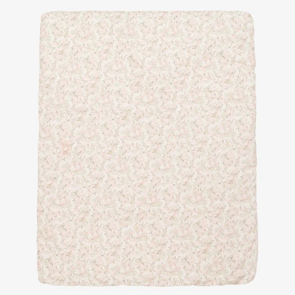 Girls Cotton Floral Print Blanket (95cm)