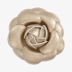 Girls Gold Flower Hair Clip (6cm)