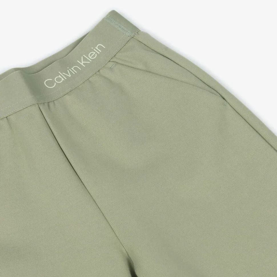 Girls Green Hooded Zip-Up Tracksuit