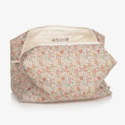 Girls Ivory & Pink Floral Wash Bag (23cm)