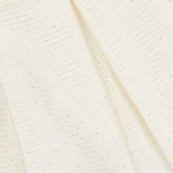 Girls Ivory Bow & Sequin Dress