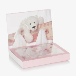 Girls Ivory Cotton Floral Babysuit Set