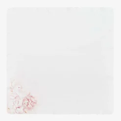 Girls Ivory Cotton Peacock Babysuit Set