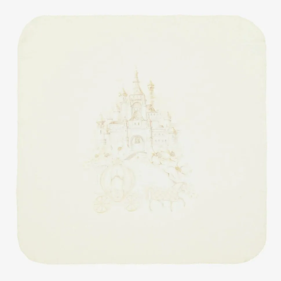 Girls Ivory Cotton Princess Muslins (2 Pack)