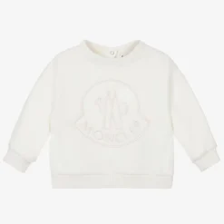 Girls Ivory Fleece Sweatshirt