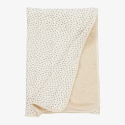 Girls Ivory Floral Cotton Blanket (83cm)