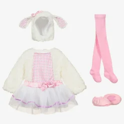 Girls Little Lamb Costume