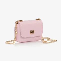Girls Pale Pink Shoulder Bag (14cm)