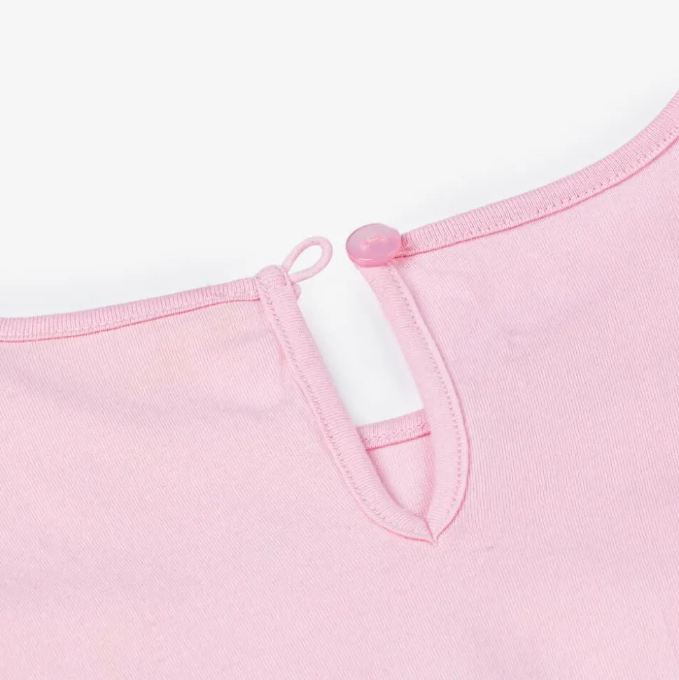 Girls Pink & Rainbow Tulle Dress