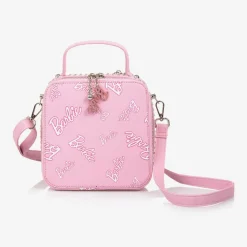 Girls Pink Barbie Handbag (18cm)