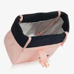 Girls Pink Canvas Flag Lunch Bag (23cm)