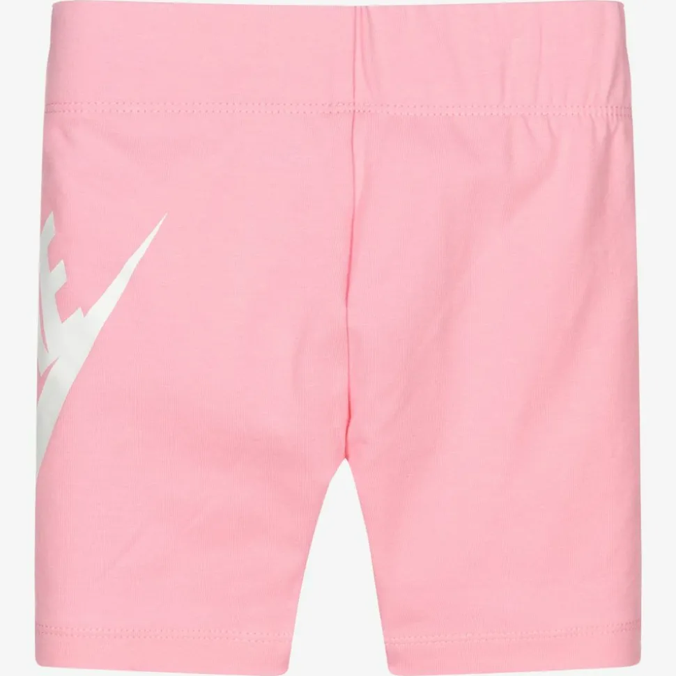 Girls Pink Cycling Shorts