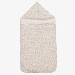 Girls Pink Floral Needlecord Nest (81cm)