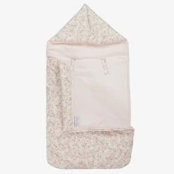 Girls Pink Floral Needlecord Nest (81cm)