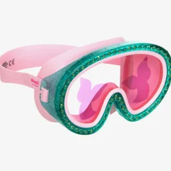 Girls Pink Mermaid Swimming Mask
