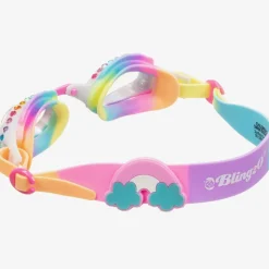 Girls Pink Unicorn Swimming Goggles